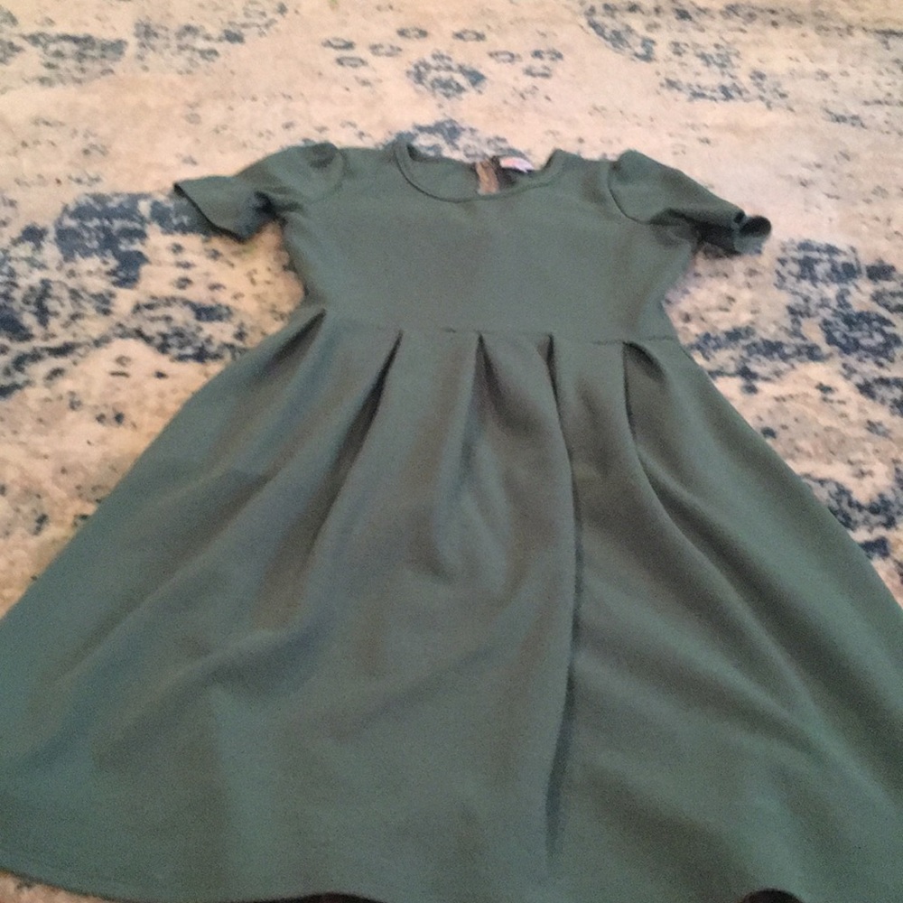 Green LuLaRoe Dress